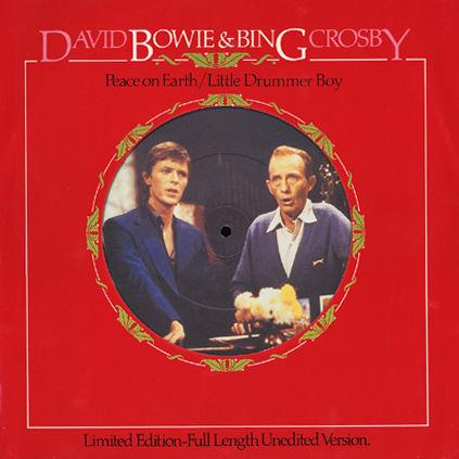cover: Peace On Earth / Little Drummer Boy, David Bowie, Bing Crosby, Klavier