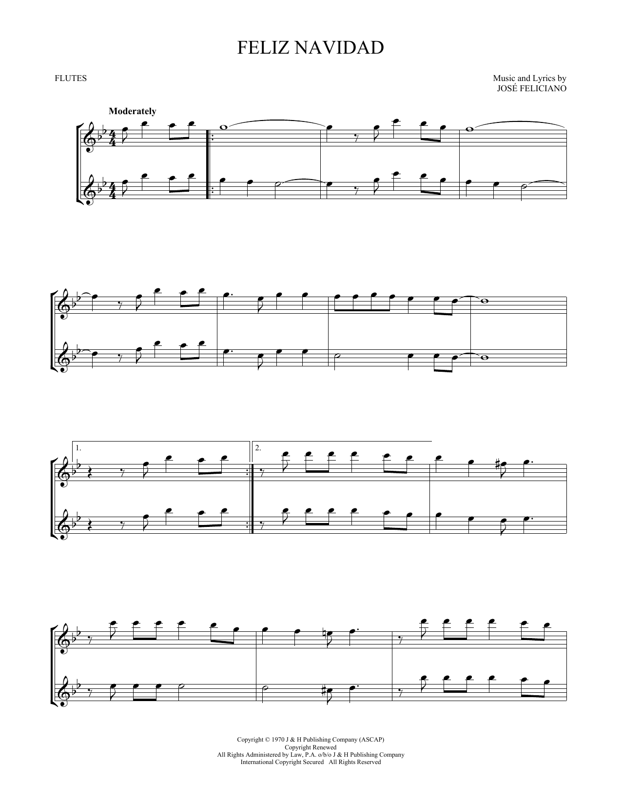 Product gallery: Page 1 of 1 Feliz Navidad, Jose Feliciano