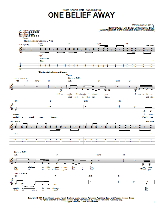 Produktbild zu: One Belief Away