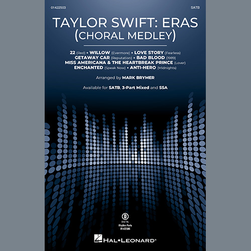 Product picture to: Taylor Swift: Eras (Choral Medley) (arr. Mark Brymer)