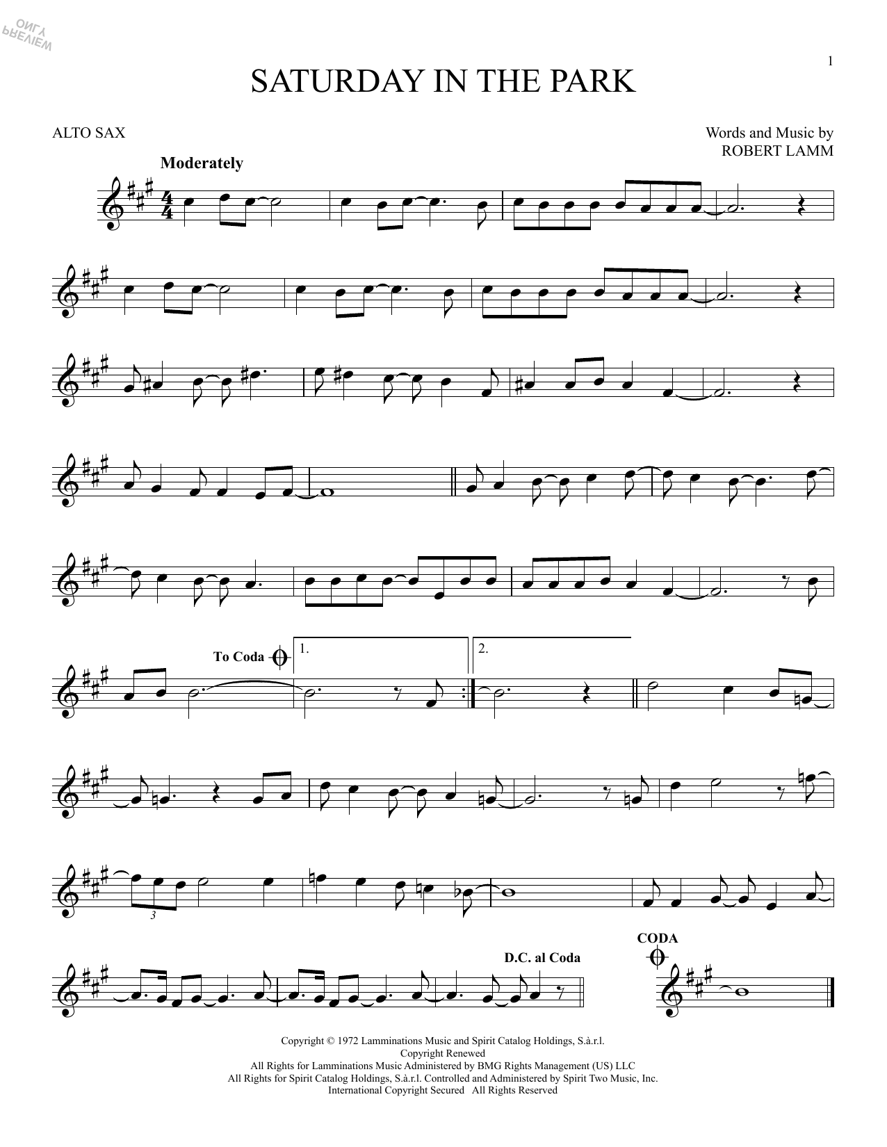 Product gallery: Page 1 of 1 Saturday In The Park, Chicago