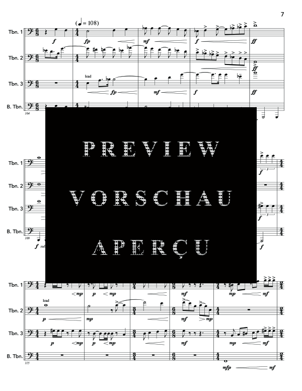 Product gallery: Page 11 of 11 Diasphere, , (Trombone quartet)