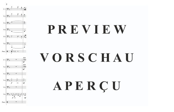 Produktgalerie: Seite 6 von 11 Finale from Symphony No. 4, , (Tuba Ensemble 6x Tuba und Percussion)