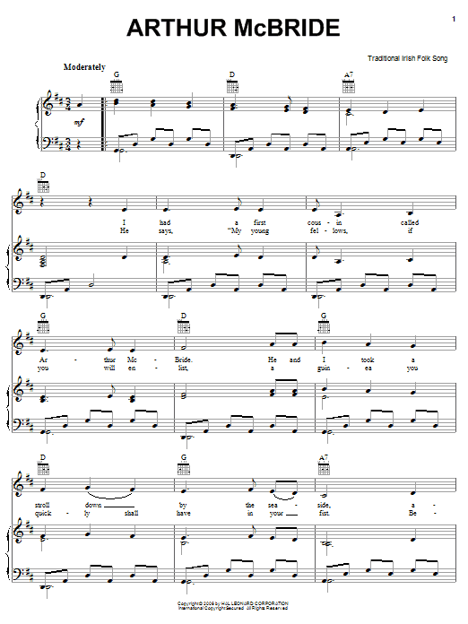 Produktbild zu: Arthur McBride