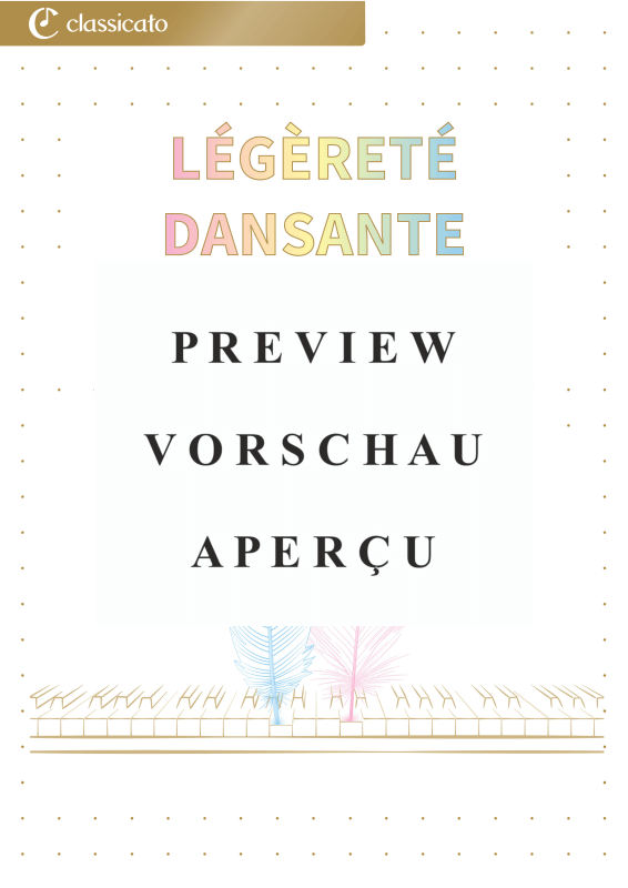 Produktgalerie: Seite 2 von 11 Légèreté dansante - Œuvres pour piano simplifiées - légères, espiègles et entraînantes, , Klavier Solo