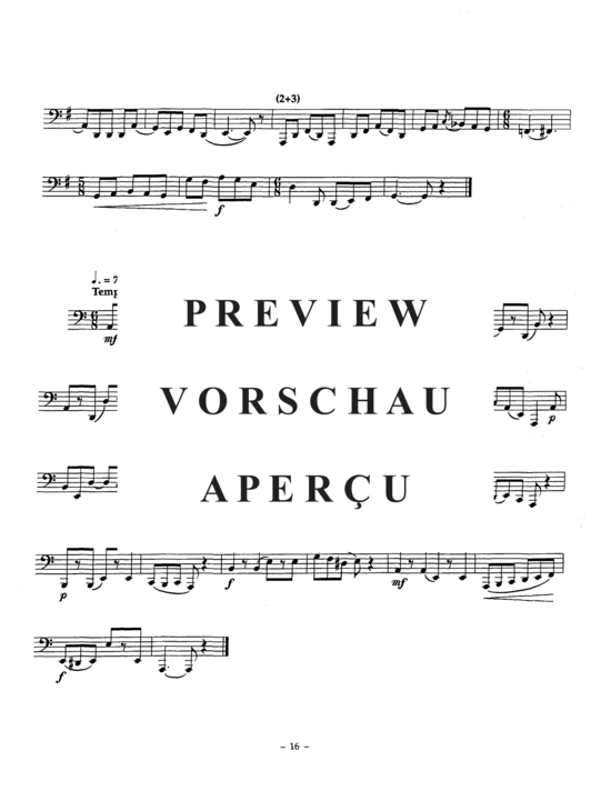 gallery: Thirty-five Elementary Etudes , , (Tuba Solo)