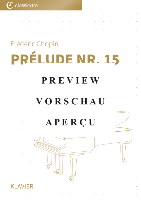 Product gallery: Page 2 of 8 Prélude Nr. 15 - aus Préludes op. 28 , , Piano Solo