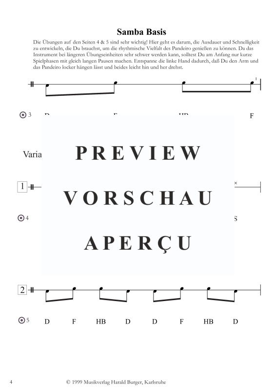 Product gallery: Page 7 of 11 Beachrhythm for Pandeiro, , (Pandeiro drum)