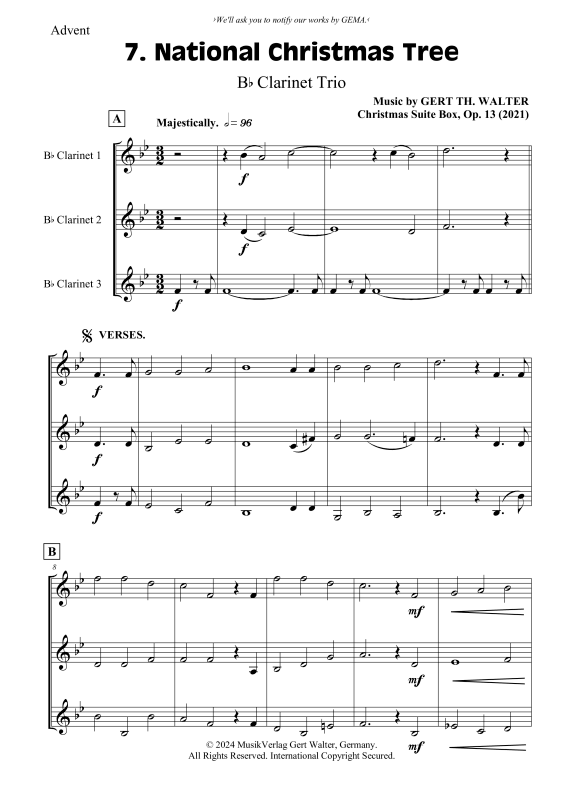 Produktbild zu: National Christmas TreeGert Th. Walter