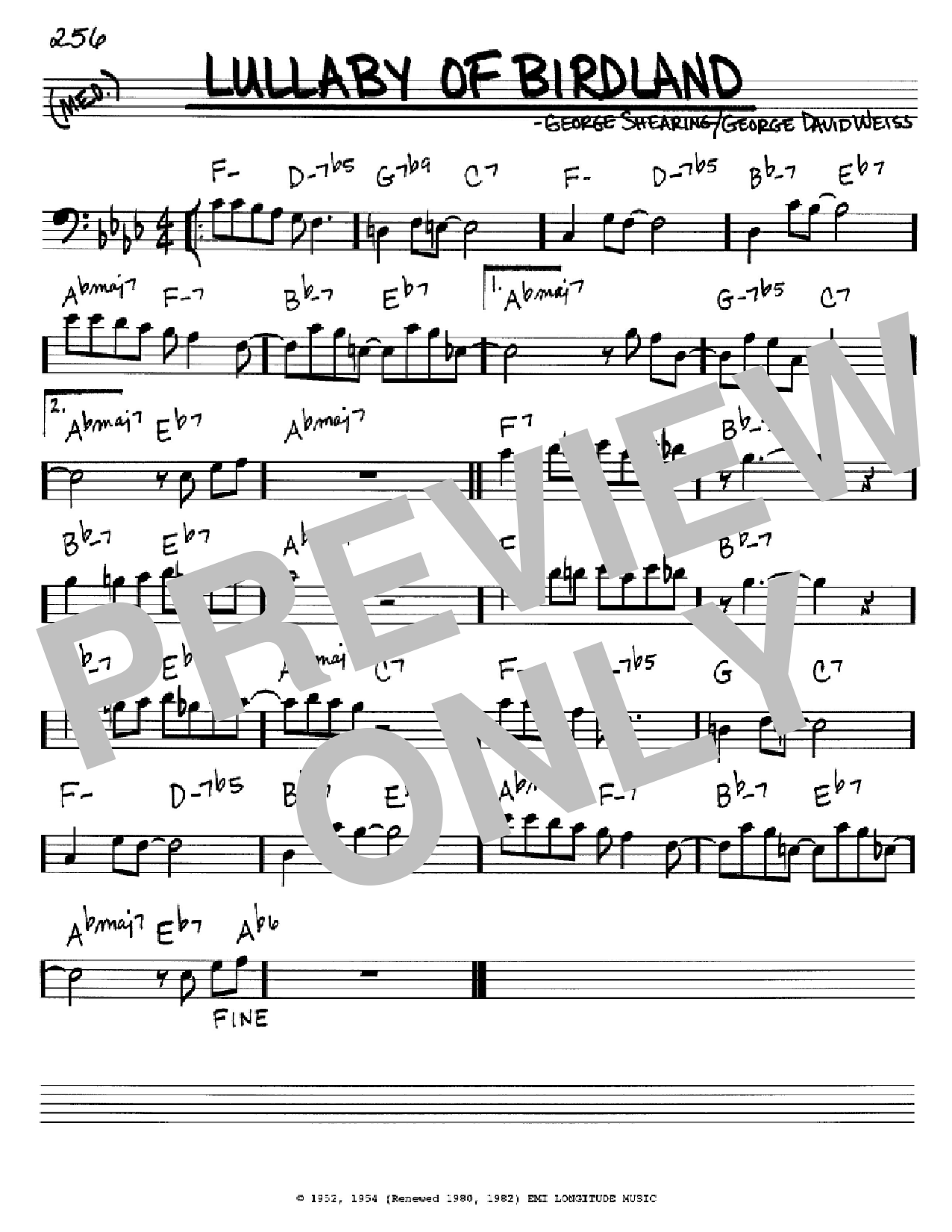 Product picture to: Lullaby Of Birdland