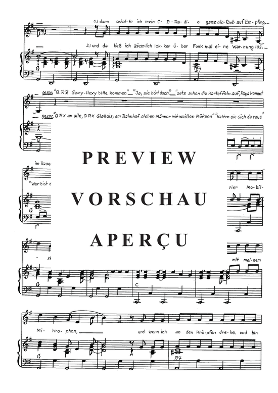 Produktgalerie: Seite 5 von 5 Ich bin CB-Funker, Gabriel, 	Gunter, Klavier und Gesang