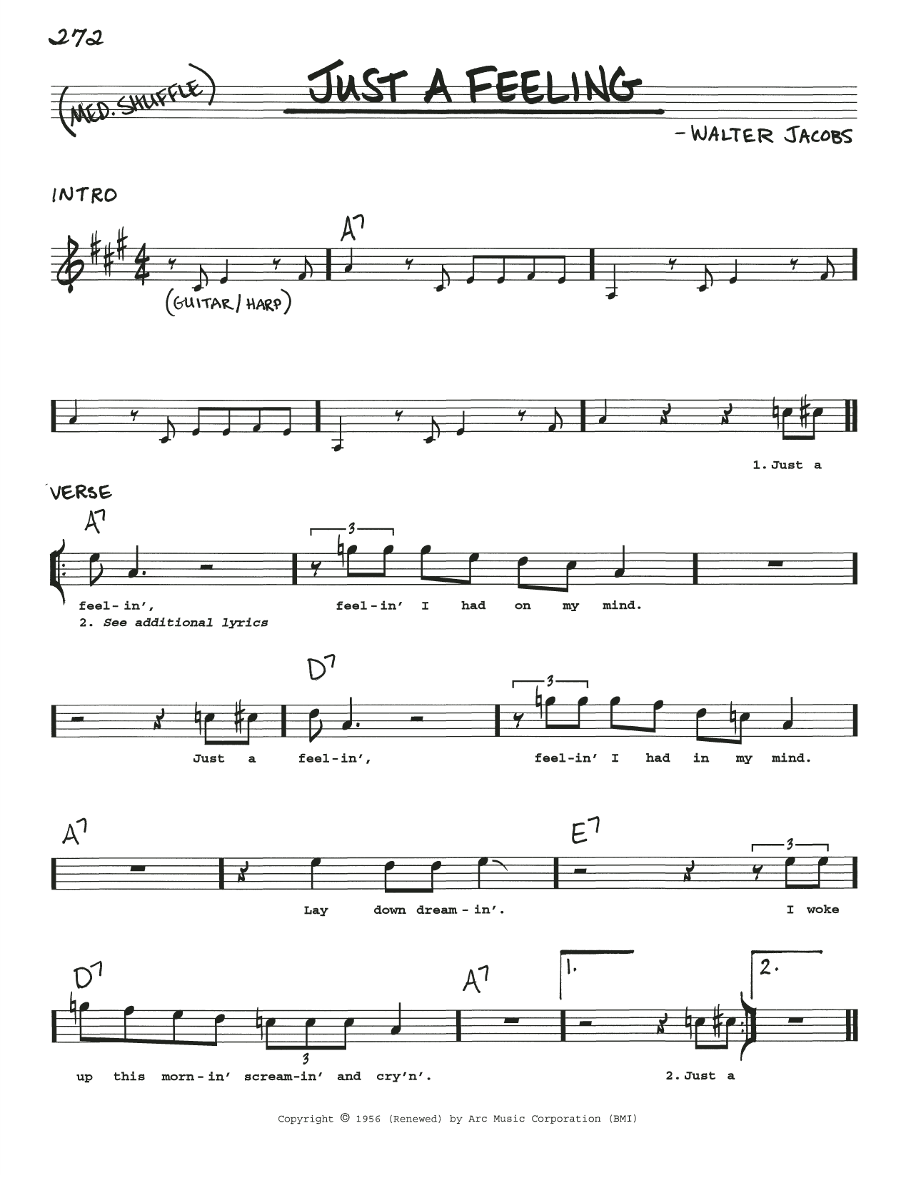 Produktbild zu: Just A Feeling