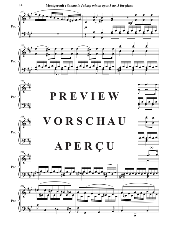 Product gallery: Page 15 of 21 Sonata in f-sharp minor, Opus 5 no. 3 , Horvath, Nicolas, Piano Solo