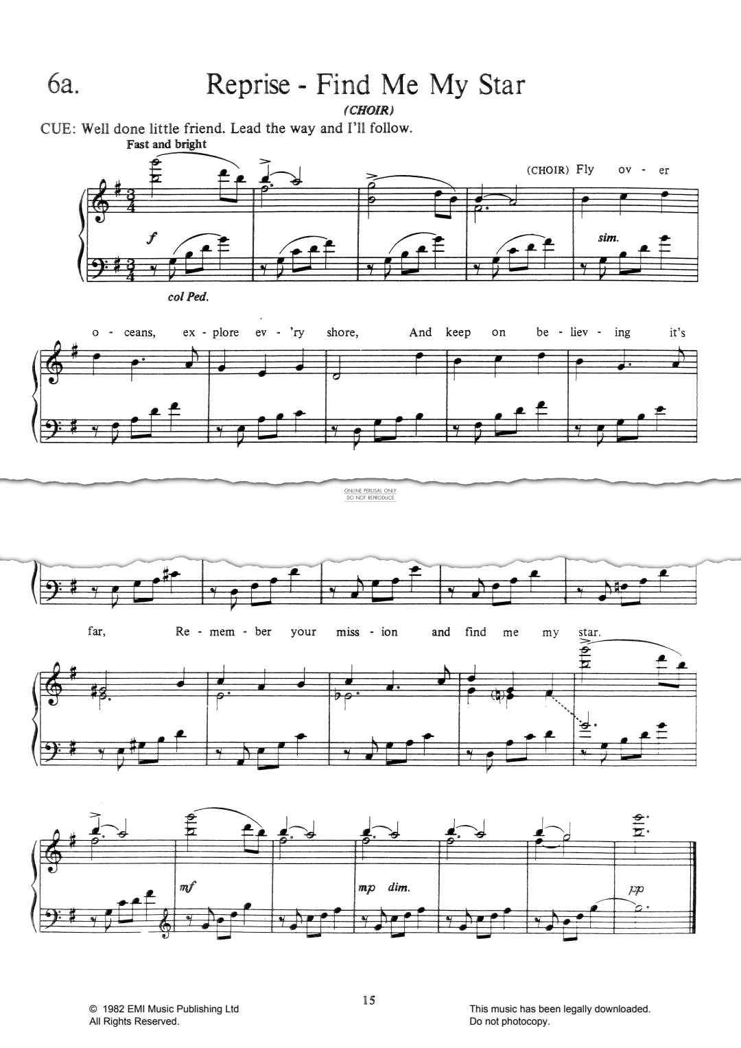 Produktbild zu: Reprise - Find Me My Star (from 'The Christmas Dove & The Woodcutter')