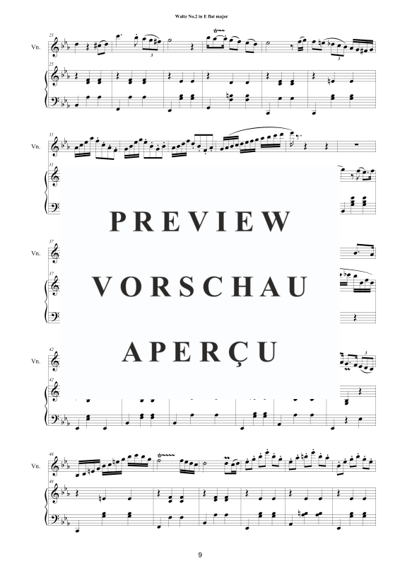 Product gallery: Page 10 of 11 Two Waltzes, , Violin and Piano