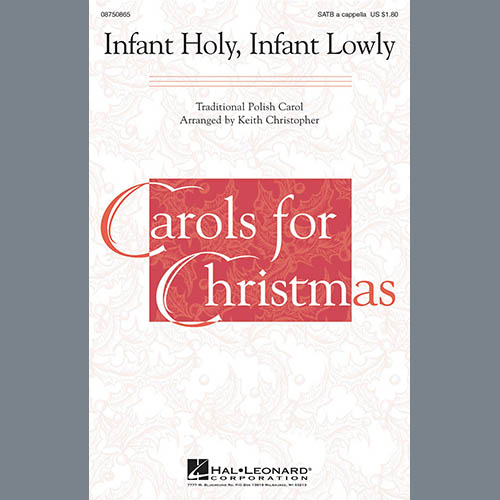 cover: Infant Holy, Infant Lowly, Keith Christopher, Chor