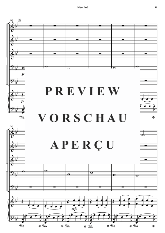 gallery: Merciful, Daum, Simon, (3x Violine, 2x Violoncello und Klavier)