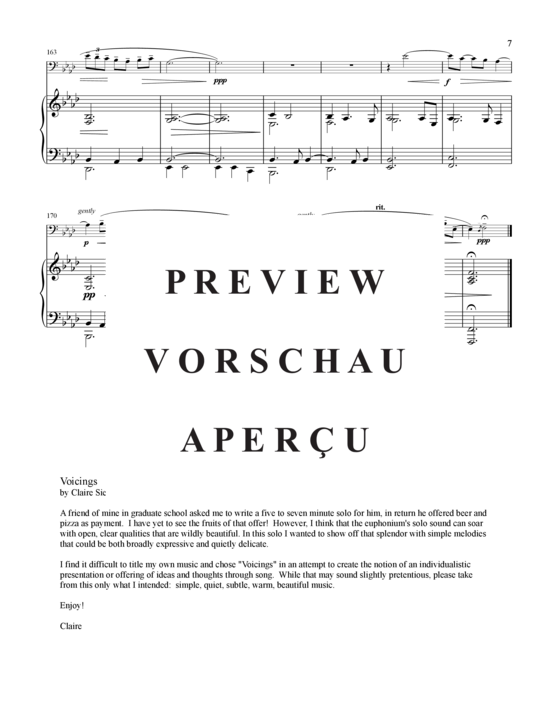 Product gallery: Page 10 of 12 Voicings , , (baritone pos + piano)