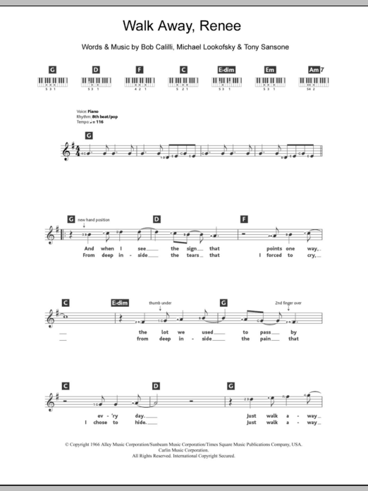 Produktbild zu: Walk Away, Renee