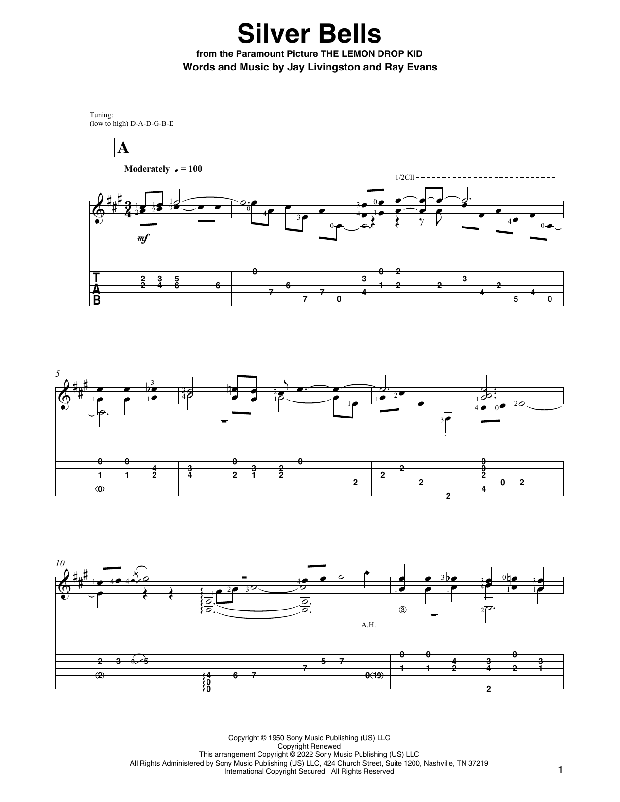 Produktbild zu: Silver Bells (arr. David Jaggs)