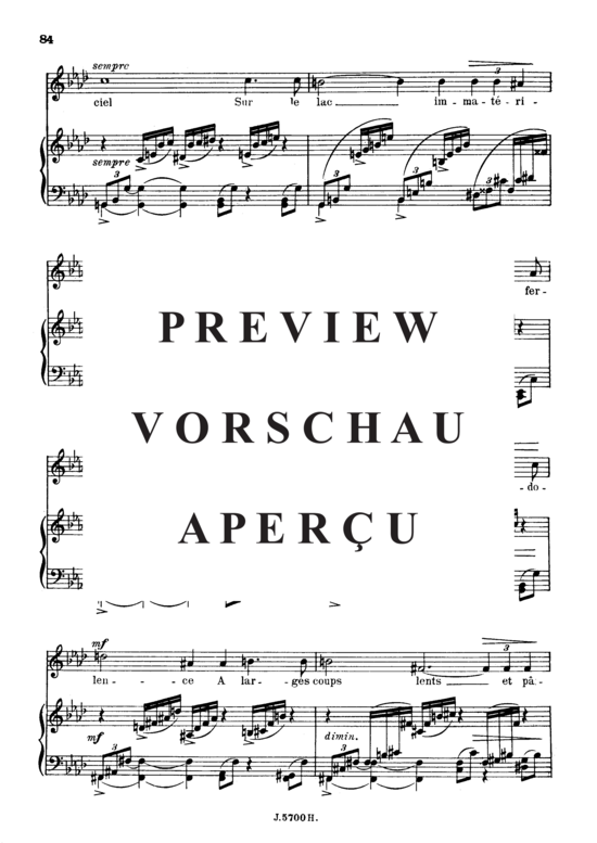 Product gallery: Page 4 of 7 Accompagnement Op.85 No.3, , Soprano Solo and Piano
