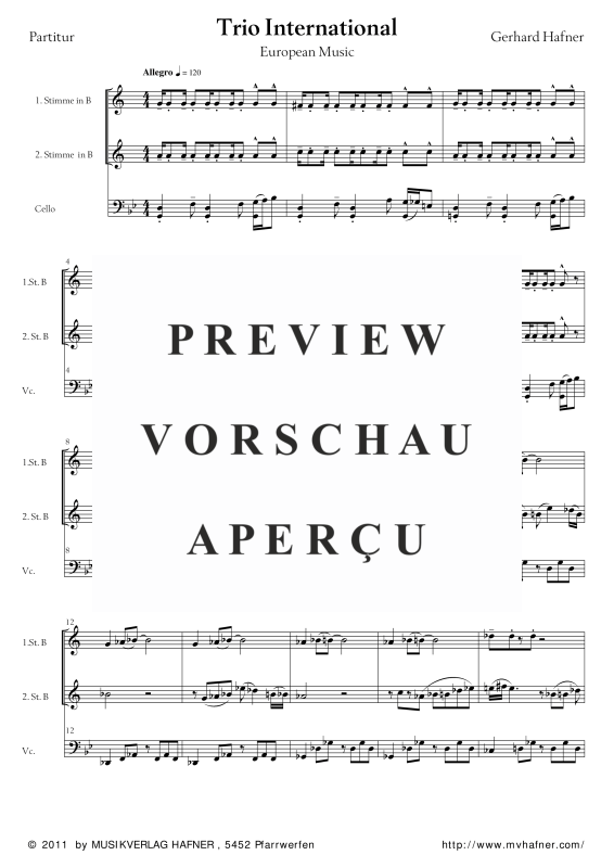 Product gallery: Page 4 of 11 Trio International, , (Mixed ensemble)