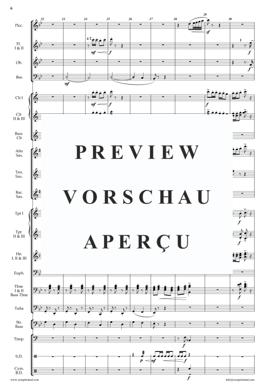 Produktgalerie: Seite 9 von 11 Finnegans Wake, , Concert Band