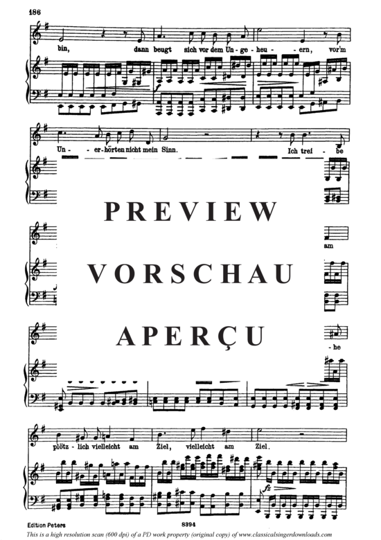 Product gallery: Page 7 of 13 Schiffers Scheidelied D.910, , High Voice and Piano