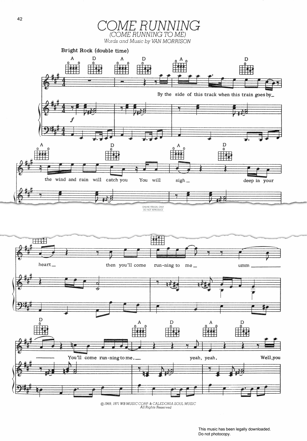 Product picture to: Come Running
