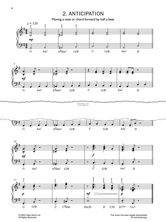 Produktgalerie: Seite 1 von 1 Anticipation, John Kember, Klavier