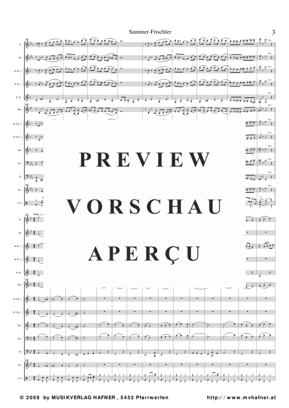 Product gallery: Page 8 of 11 Summer-Frischler, , (Youth wind orchestra)
