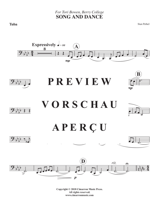 Product gallery: Page 9 of 10 Song and Dance , , (tuba + piano)