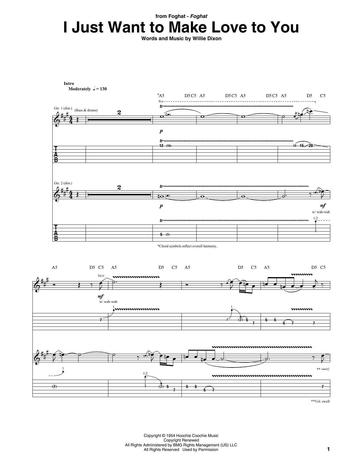 Product gallery: Page 1 of 1 I Just Want To Make Love To You, Foghat