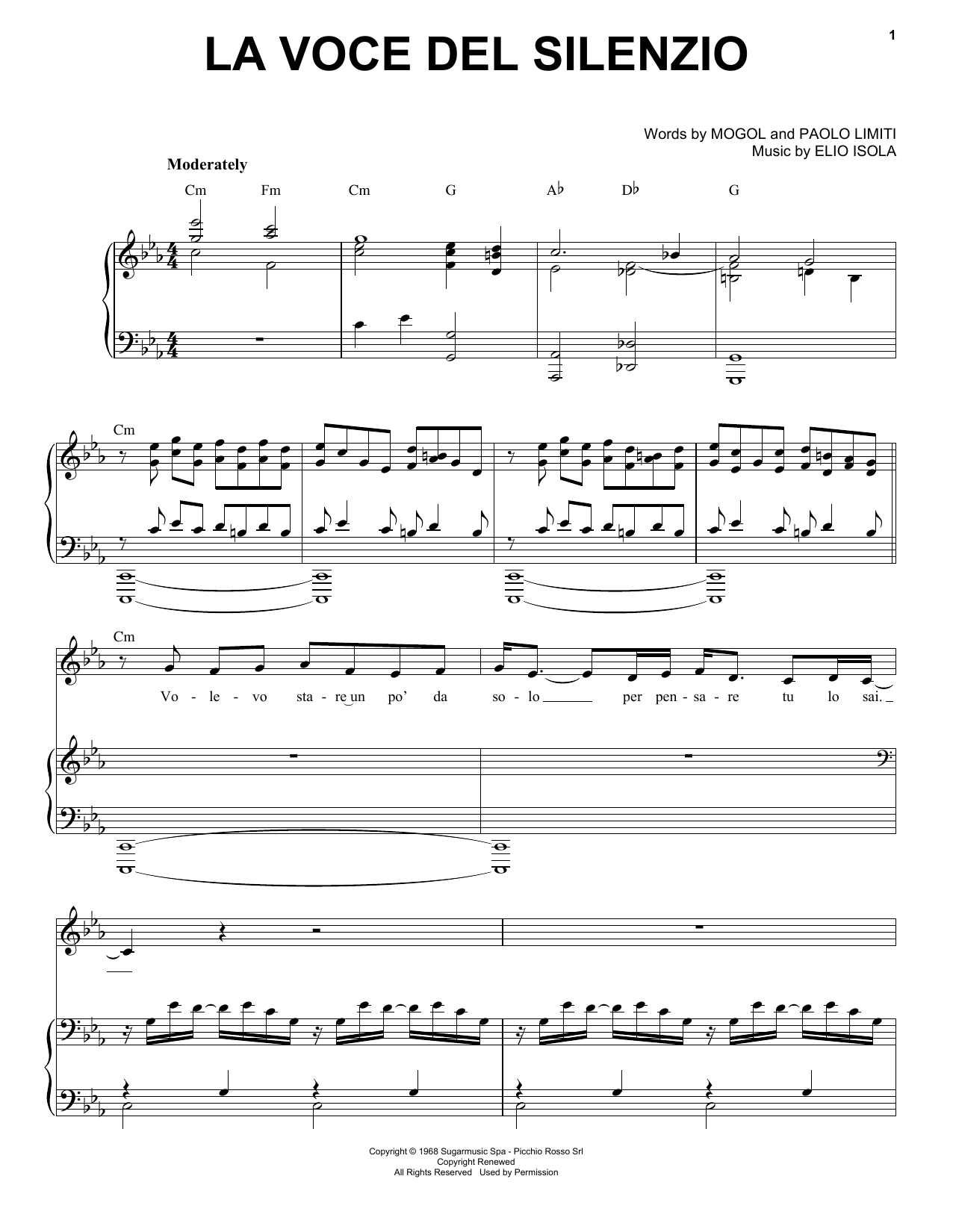 Produktbild zu: La Voce Del Silenzio