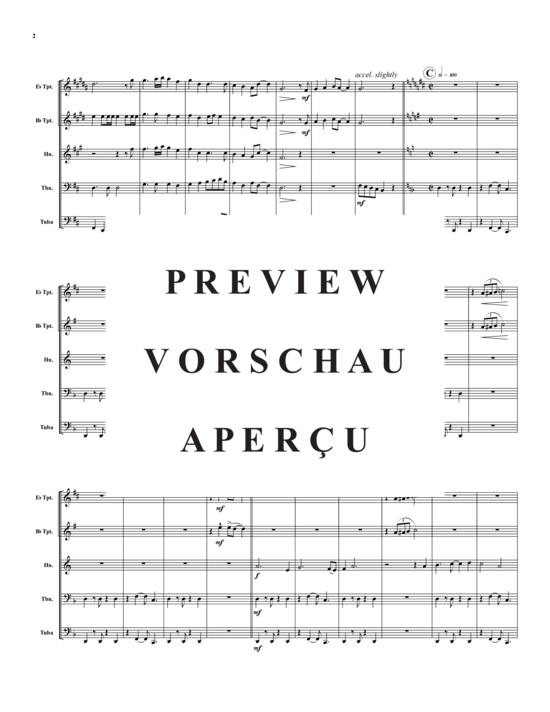 Produktgalerie: Seite 3 von 17 Fanfare and Groove , , (Blechbläser-Quintett)