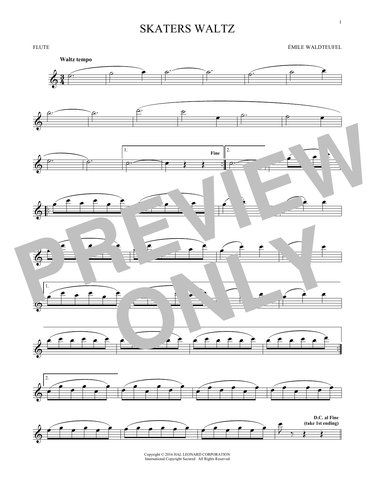 Product gallery: Page 1 of 1 The Skaters (Waltz), Emil Waldteufel