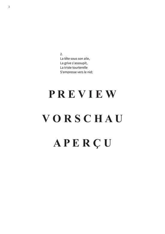 Produktgalerie: Seite 6 von 6 La lune vers en gerbes, , (Gesang + Klavier, Gitarre)