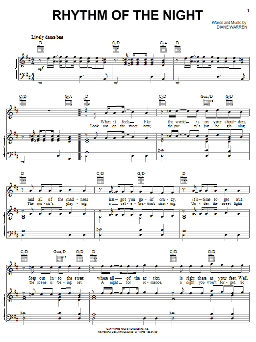 Produktbild zu: Rhythm Of The Night
