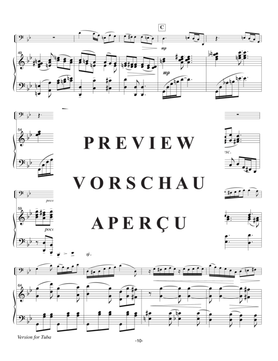 Product gallery: Page 12 of 21 Pershing Concerto , , (tuba + piano)