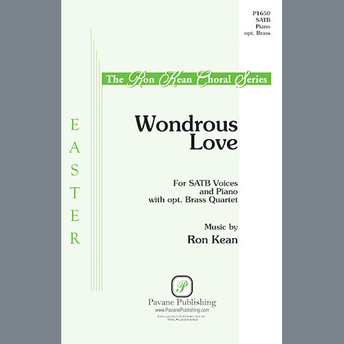cover: Wondrous Love, Ron Kean