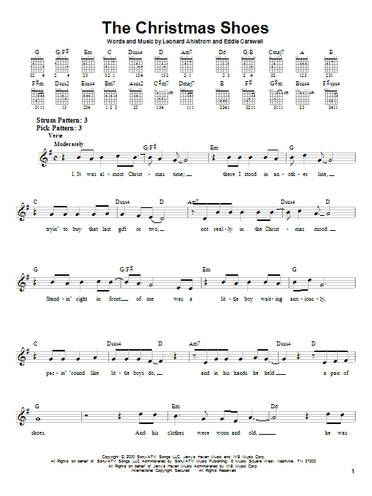 Product gallery: Page 1 of 1 The Christmas Shoes, Newsong