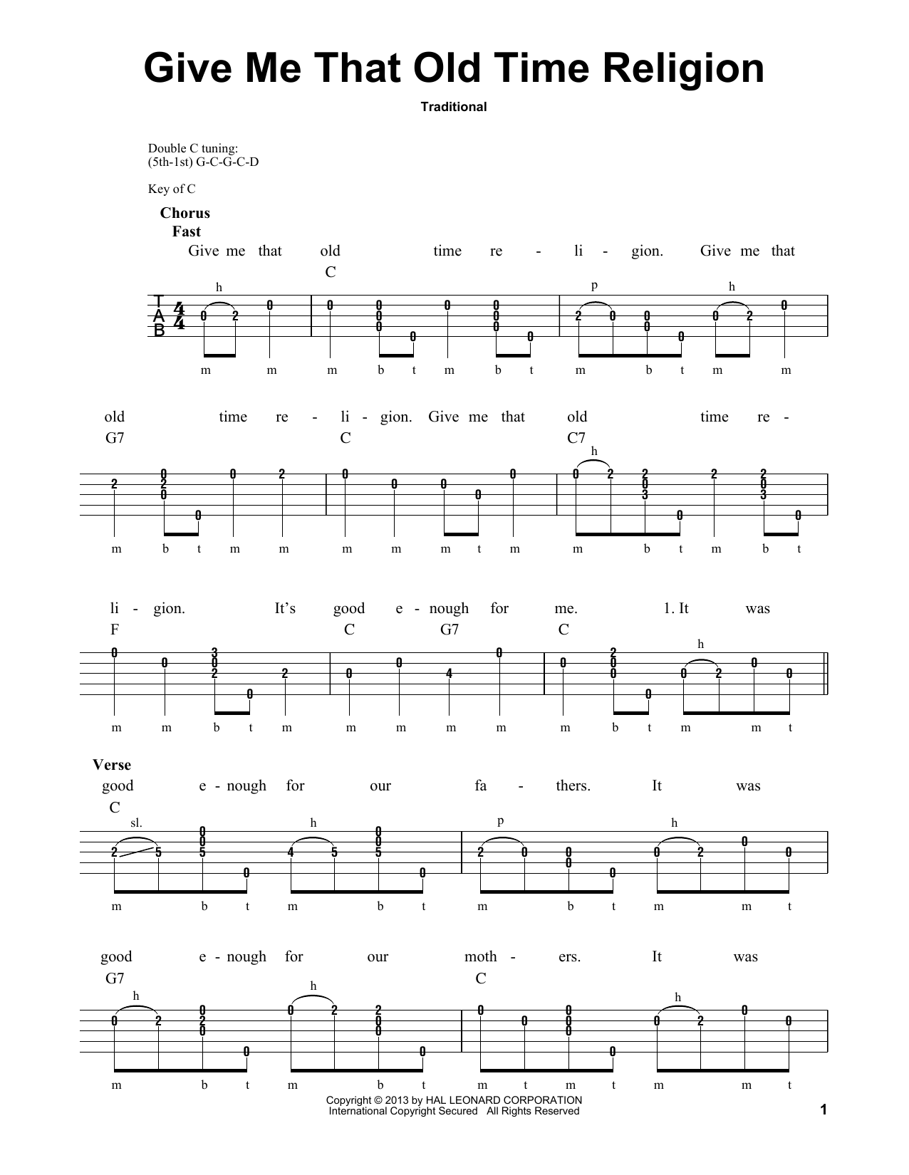 Produktgalerie: Seite 1 von 1 Give Me That Old Time Religion, Michael Miles, Banjo