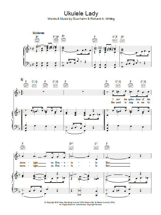 Produktbild zu:  Ukulele Lady - Gus Kahn