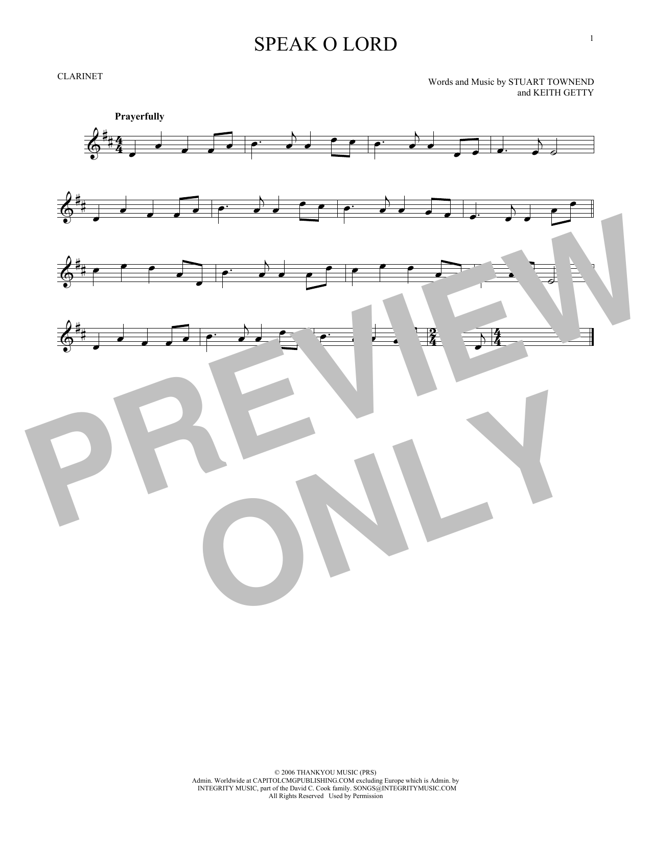 Product gallery: Page 1 of 1 Speak O Lord, Keith & Kristyn Getty