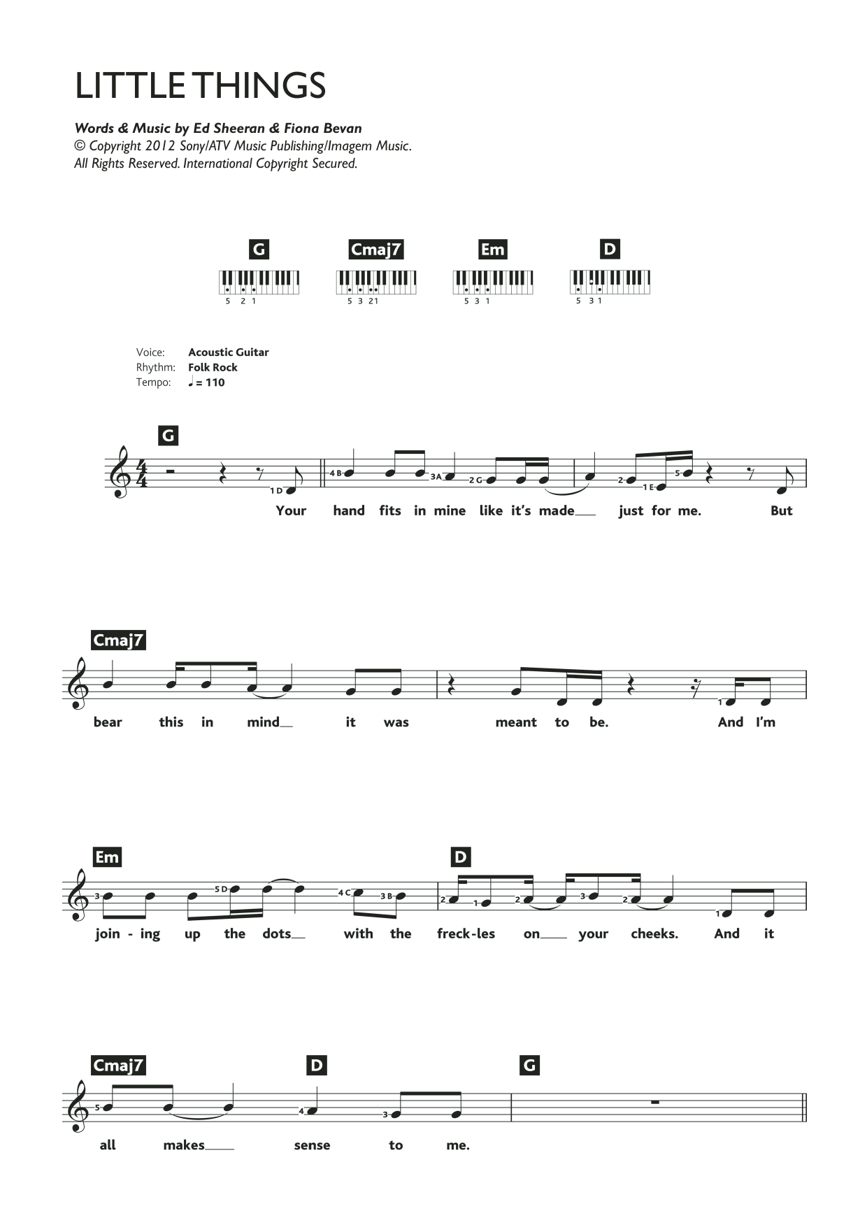 Produktbild zu: Little Things