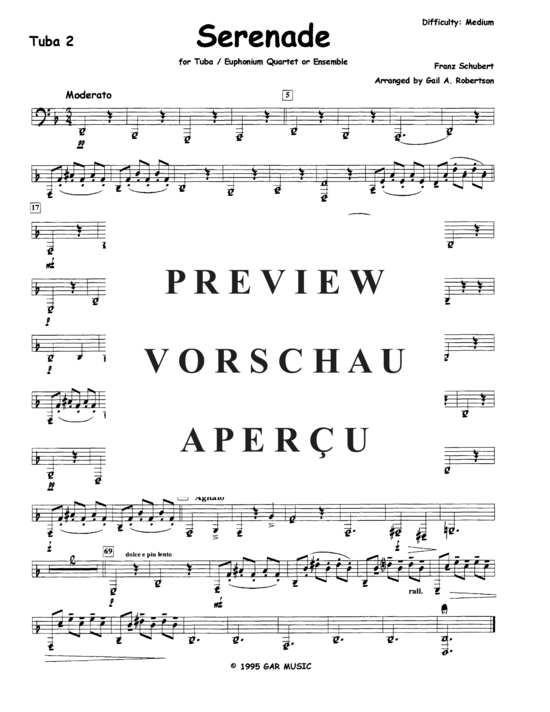Product gallery: Page 12 of 12 Serenade , , (Tuba Quartett EETT)