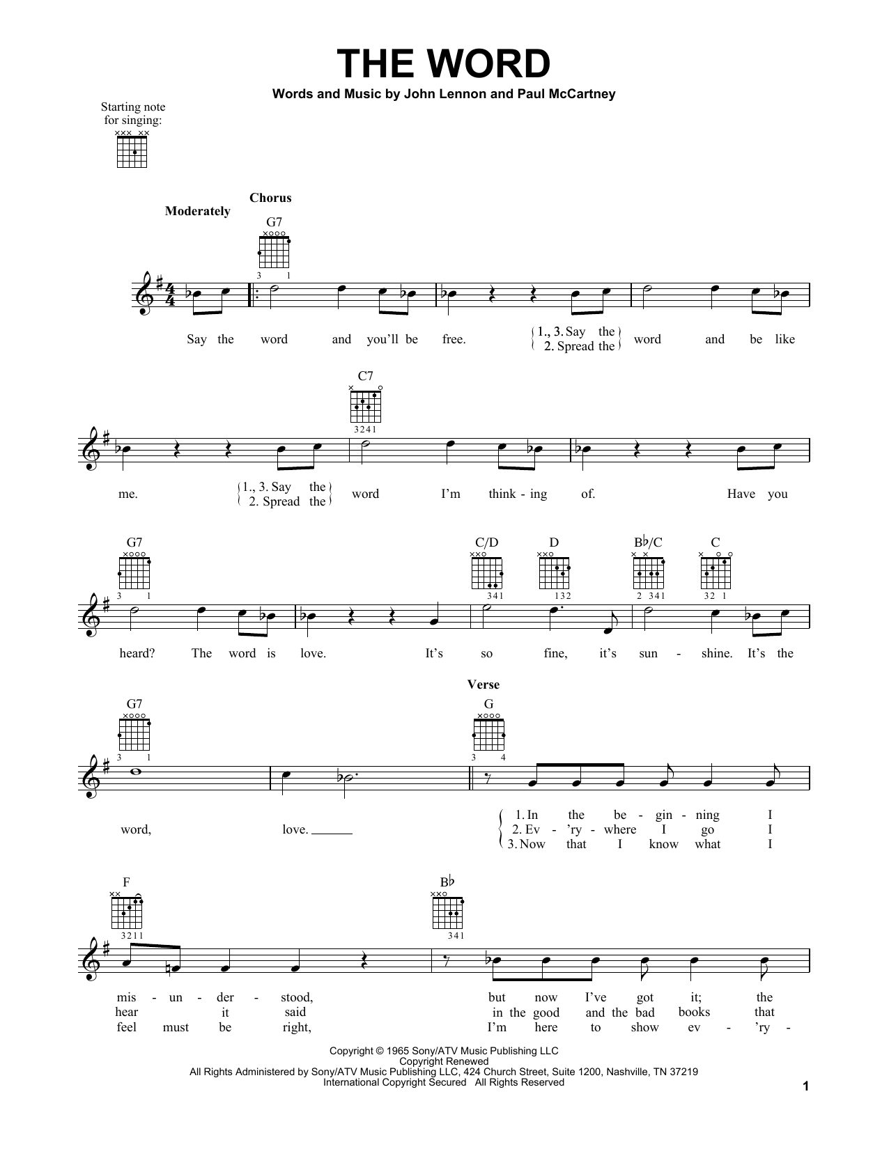 Produktbild zu: The Word