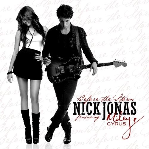 cover: Before The Storm, Miley Cyrus, Jonas Brothers, Jonas Brothers featuring Miley Cyrus