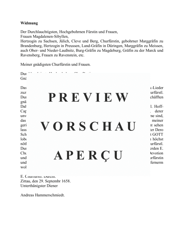 gallery: Fest-, Buß- und Danklieder (1658) - Band 2, , (1-5 Stimmen, 4-6 Instrumente, B.C.)