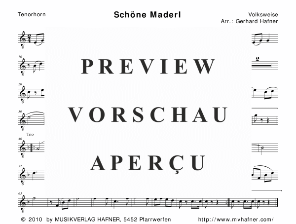 gallery: Schöne Maderl - Polka, , (woodwind and brass)